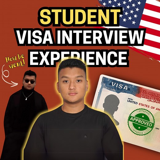 Visa Victory! 🎓 Hear his US visa interview experience 🇺🇸 Get the inside scoop on his journey to success. 💪 #VisaInterview #StudyAbroad #SuccessStory #studyinusa #vicnepalchabahil #everestvieweduconsult | Everest View Edu Consult