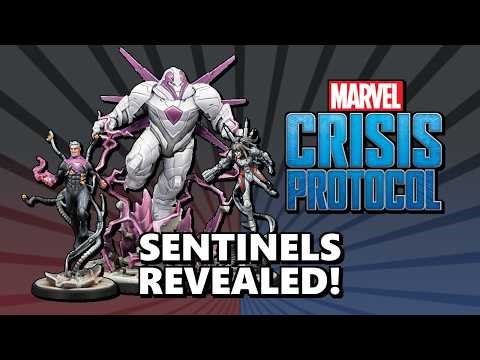Marvel Crisis Protocol - Nimrod, Bastion and Omega Sentinel Revealed!
