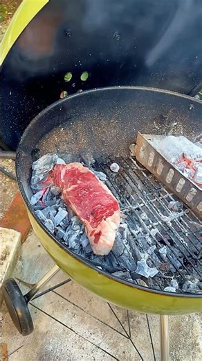 Steak on the Embers: 2 Minutes Per Side #bbq #firecooking