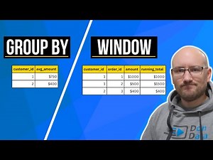 SQL GROUP BY vs Window Functions – Stop Losing Your Rows!