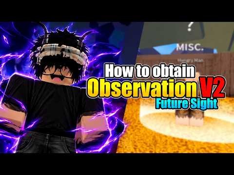 HOW To get OBSERVATION HAKI V2 in BLOX FRUITS all fruit locations!