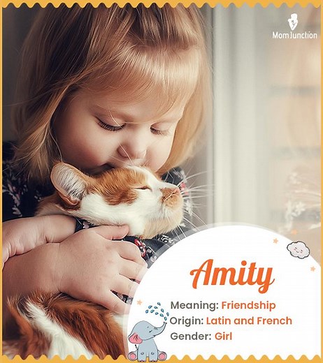 Amity Name Meaning, Origin, History, And Popularity