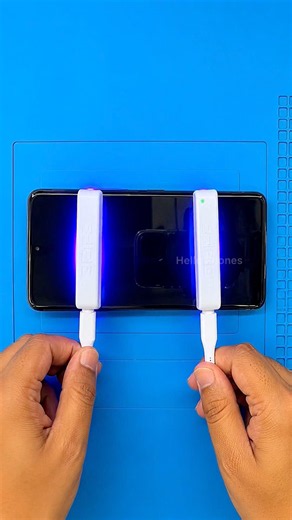Vivo T4 Pro UV Tempered Glass Fixing | Vivo T4 Pro UV Glass Installation 🔥 #shorts