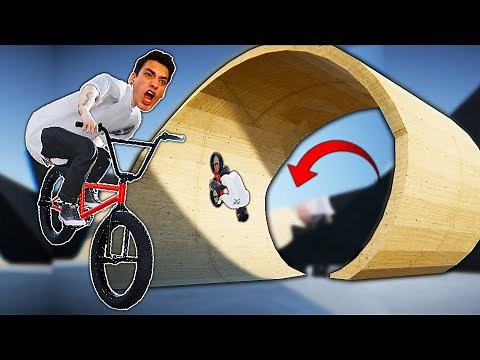 I BMX'D THE CRAZIEST SKATEPARK! (PIPE)