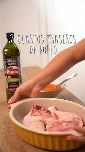 Pollo piri piri con patatas