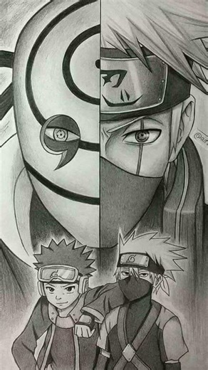 kakashi vs Obito 😭 🥺🥺💔🥺💔😭😭🥺💔