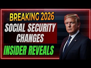 BREAKING! MASSIVE 2026 Social Security CHANGES! Former SSA Insider REVEALS!