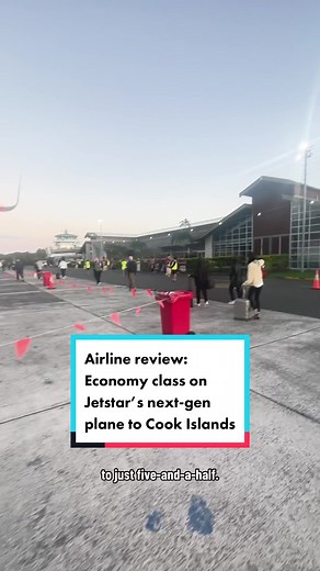 Jetstar’s new non-stop route to Rarotonga is a game-changer for Aussies; it cuts the previous shortest route (with stopover) by more than seven hours, making this dream destination accessible and affordable at last. Read the full review at the link in bio. #travellerau #jetstar #cookislands #rarotonga #traveller #airlinereview