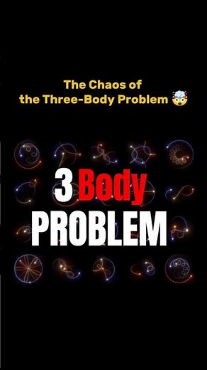 This Problem Has No Solution… 😳 | Three-Body Problem #space #universe