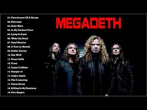 The Best Songs Of Megadeth -- Megadeth Greatest Hits -- Megadeth Full Album 2021 || Classic Rock