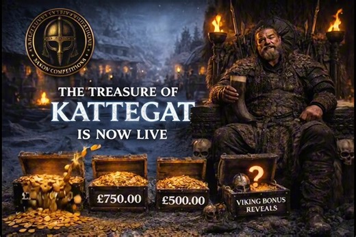 The Treasure of Kattegat is up for grabs Can a TikTok viewer win …. let’s see enter now at www.saxoncompetitions.com just £1 per entry the odds are in your favour Saxons ⚔️ #competition #treasure #money
