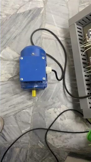 Variador de velocidad funcionando