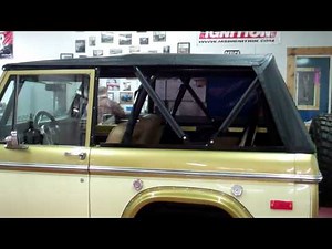 Early Ford Bronco Rampage Soft Top Function from buildAbronco.com