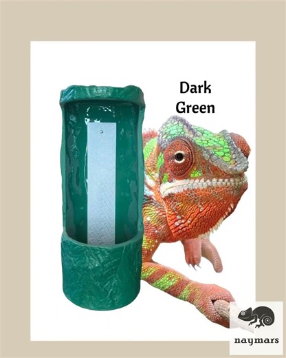 Naymars' Lizard-Alley Cricket Feeder. Durable made in the USA chameleon insect feeder. Natural lo...