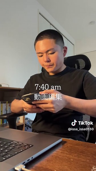 高校生の効率的モーニングルーティンVlog