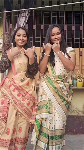 Ignore the background guys..happy magh Bihu🫶💗#new#minivlog#guwahativlog#reels#newsong#dance#maghbihu