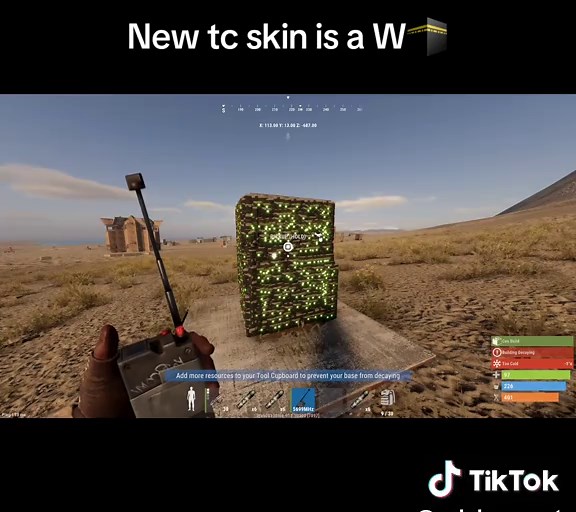 Nuevo skin de TC para Rust: ¡Increíbles detalles!