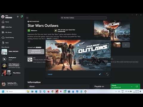 How To Download/Install Star Wars Outlaws On PC (Gamepass Users)