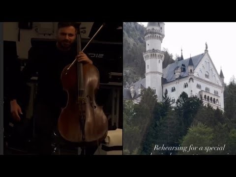 Stjepan Hauser Rehearsaling With Team For Tomorrow Concert In Germany🇩🇪 2025