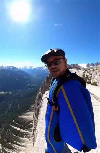 The #flyingsquirrel returns from the Rocky Mountains, a two jump edit. #wingsuit #wingsuitflying #parachute