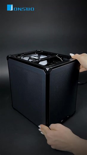 Vỏ Case Jonsbo C6 Black – Case ITX/M-ATX Mini Tower Nhỏ Gọn, VGA 255mm, Tản Nhiệt 140mm | Jonsbo Vietnam