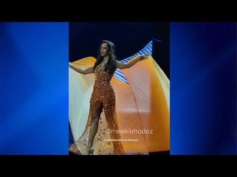 Miss Universe Jamaica Gabrielle Henry falls off stage