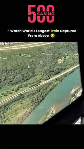 knowledge matrix on Instagram: "Witness the sheer power of engineering on rails! 🚆✨ From above, this train stretches endlessly, a moving marvel of coordination and strength. Trains like these aren’t just transportation—they’re lifelines for industries, carrying massive loads across vast landscapes. Imagine the planning, precision, and teamwork behind every car as it glides through remote terrains. Australia’s iron ore giants might be the longest, but every mega-train tells a story of human inge