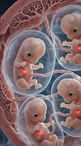 How Do 8 Babies Grow Inside the Womb? 👶👶👶👶👶👶👶👶 #Octuplets #baby follow and comment #part8
