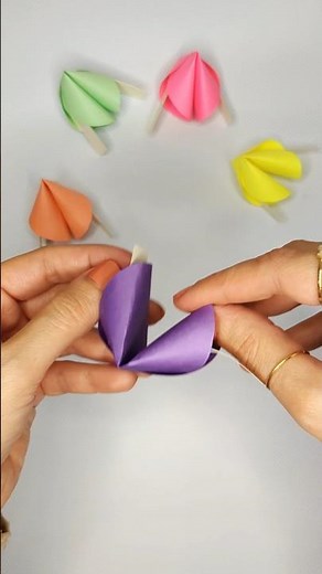 DIY Fortune Cookies | Paper Craft