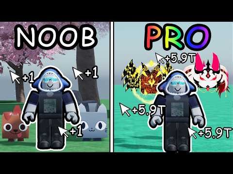 I Went From NOOB to PRO in Roblox Clicking Simulator Ultimate