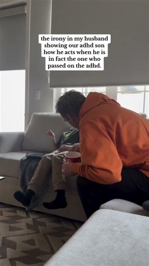 ADHD genes run deep in this family and love when the giver forgets who gave him that gene 😂😂 #adhd