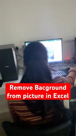 ✅ Remove Background From picture in Excel #share #excel #trending #viral #like #removebg #pictures