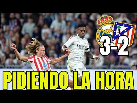 💥 EL REAL MADRID TERMINA PIDIENDO LA HORA ⚪REAL MADRID 3-2 ATLÉTICO DE MADRID