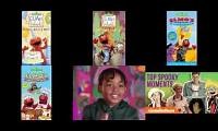 Mix of 6 videos from youtube : Sesame Street 2001 VHS