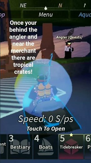 How to get luminous larva in roblox fisch !