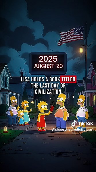 Simpsons Predict Future on TikTok