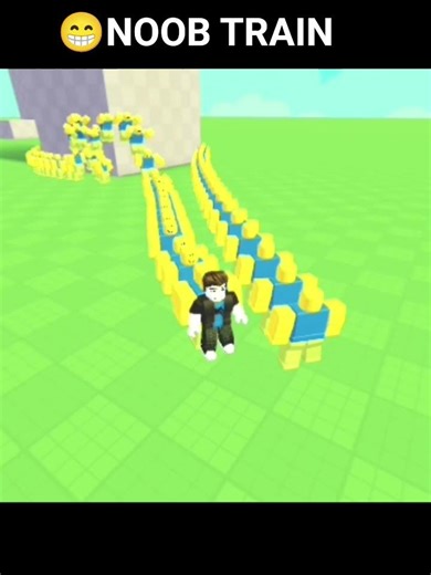 😁😁NOOB TRAIN OBBY FUNNY #roblox #shorts #trending #viral