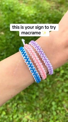 267K views · 2.7K reactions | Bracelet Tutorial DIY Beaded Macrame Bracelet  #crochet #crochetflowers #crochetstitch #knittingandcrochet | Diy Concept | Facebook