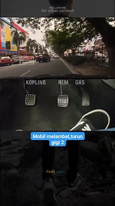 32K views · 795 reactions | Mobil melambat,turun gigi 2 #tutorial #mobilmanual #belajarmengemudi #drivingschool | Fadil Enok | Facebook