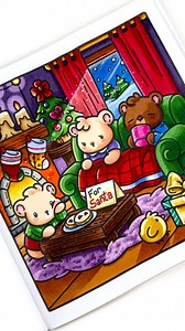 🎅 Waiting for Santa | Merry Christmas Coloring Book by Jade Summer #coloring #coloringbook #coloringpages #colorwithme #relaxingcoloring #satisfyingcoloring #jadesummer #jadesummercoloringbook | Jade Summer Coloring Books