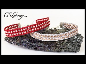 Snakeskin kumihimo bracelet