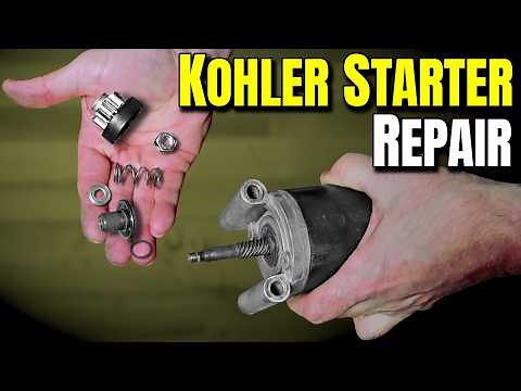 Kohler Engine Starter: How to Fix It (and Save $$$)