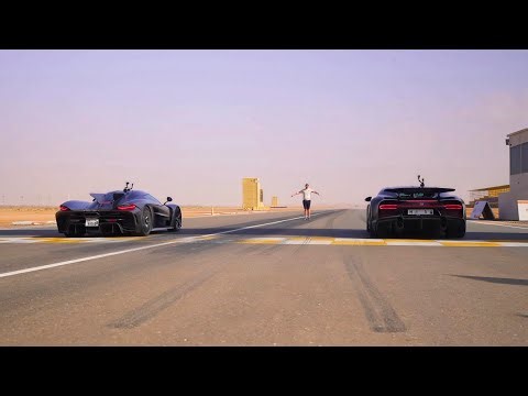 Koenigsegg Jesko Absolut vs. Bugatti Chiron Super Sport Drag Race Explained