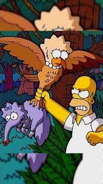 The Simpsons turn into animals #shorts #cartoons #simpson #summary