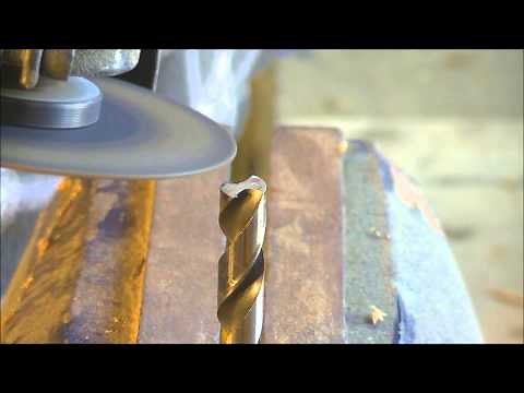 84 make an end mill or slot drill from a standard HSS drill .