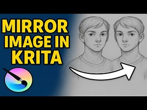 How To Mirror Image In Krita - Step By Step