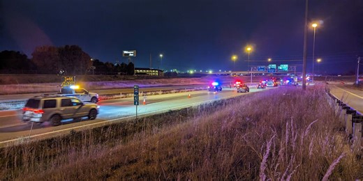 2 vehicle crash closes I-44 westbound at U.S. 65 interchange in Springfield, Mo.