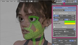 iBlender双语插件 Draw Xray 4.21 透视吸附绘制拓扑网格工具重构 最新中文版 Blender教程_哔哩哔哩_bilibili