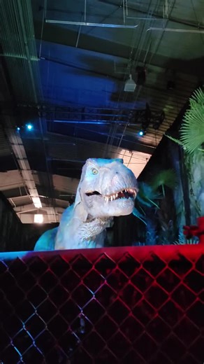 Attack of the T rex!!!! #dinosaur #Paleontology