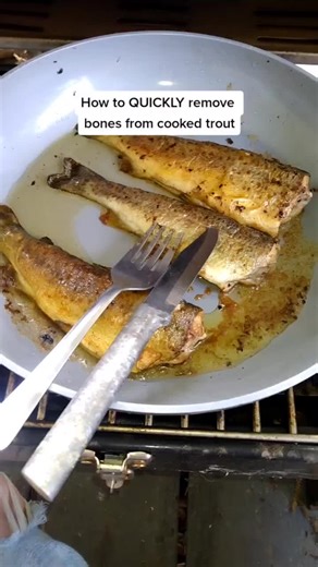 How to Debone Cooked Trout Easily